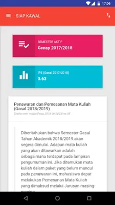 SIAPKAWAL android App screenshot 1